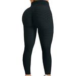 Leggings de ioga com efeito de levantamento de bumbum para mulheres, calças justas esportivas, alto desempenho, multicoloridas