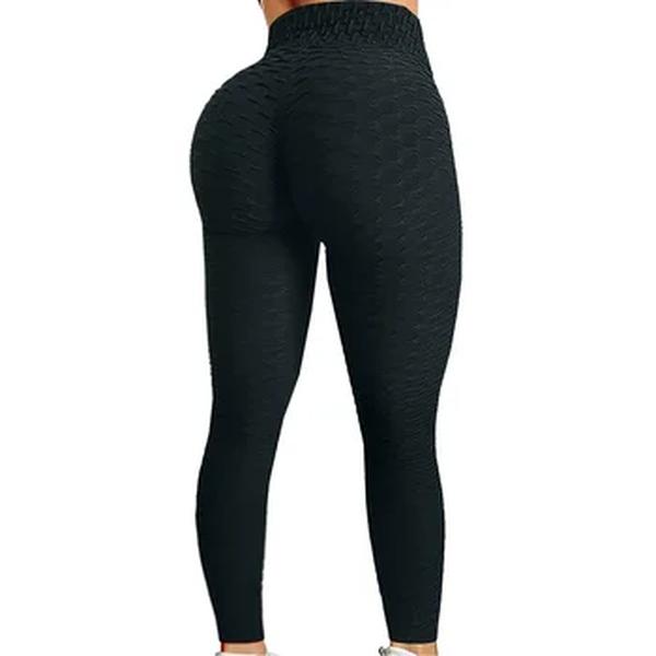 Leggings de ioga com efeito de levantamento de bumbum para mulheres, calças justas esportivas, alto desempenho, multicoloridas