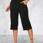 Calças Esportivas Femininas de Secagem Rápida, Training Capris, Fitness Running, Ioga, Ténis, Badminton, Verão, Novo