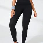 Cintura alta sem costura yoga leggings para mulheres, respirável calças esportivas, levantamento de bunda, alta elástico, carta, ginásio desgaste