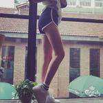 Dicloud-shorts casuais para mulheres, cintura alta, preto e branco, harajuku, roupas de praia, sexy, moda, 2024