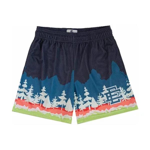 Edelson-shorts básicos para homens, fitness, calças de praia, esportes, malha respirável, moda, 2024
