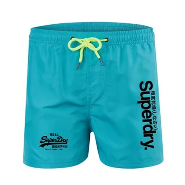 Shorts respiráveis para homens, swimwear sexy, low-rise, shorts casuais, para surf, vôlei, boxers com cordão, verão s-4xl