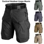 Shorts táticos militares ao ar livre para homens, shorts urbanos impermeáveis, calças trekking, tamanho grande, para caminhadas, verão