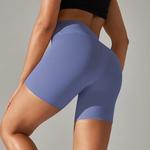 Yoga shorts para mulheres, legging cintura alta, apertado, secagem rápida, esportes, ginásio, treino, ginásio