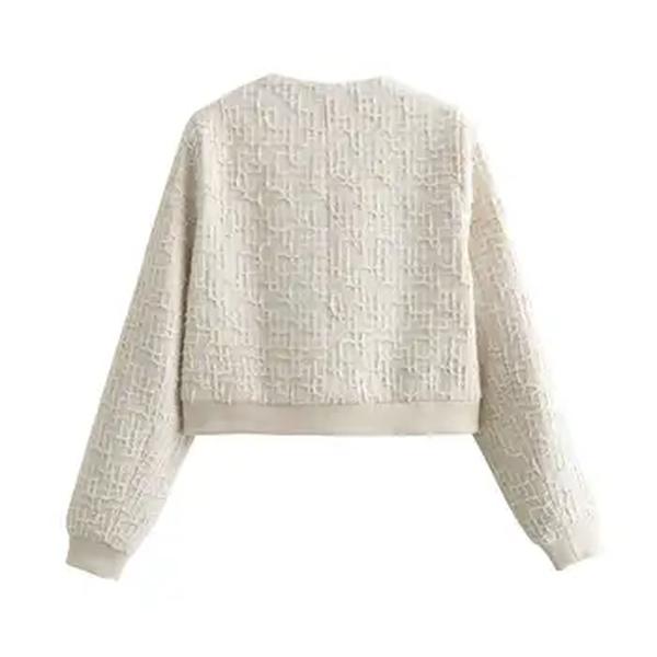 Jaqueta chique para jovens feminina, casaco curto, quente, moda de rua, novo, primavera, 2022