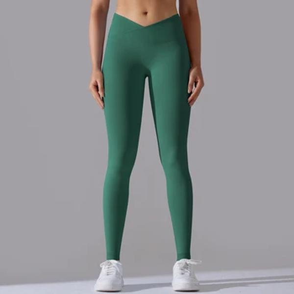 Leggings de ioga sem costura para mulheres, leggings de cintura alta, levantamento de quadris, esporte, fitness, corrida