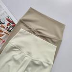 Leggings esportivos de cintura alta para mulheres, calças elásticas, macias e respiráveis, calças justas de ioga, fitness e ginásio, alta qualidade