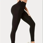 Mulheres bolso Yoga Leggings, cintura alta e elevação do quadril, esportes e Fitness, diretamente vendido por fabricantes