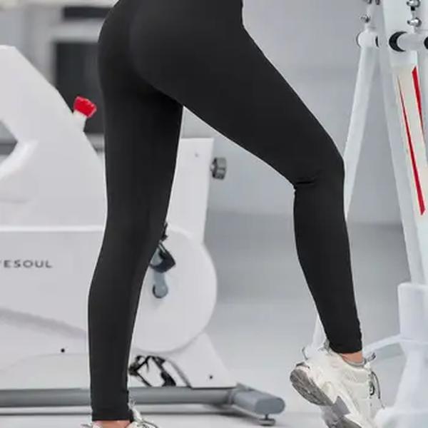 Mulheres Esporte Leggings Fitness Correndo Cintura Alta Sentimento Nu Push Up Yoga Calças Gym Girl Tights