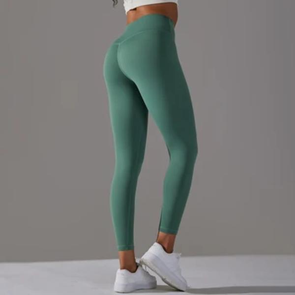 Cintura alta respirável Yoga Leggings para mulheres, calças esportivas, Fitness, corrida, ciclismo, treino, roupa de ginástica, verão