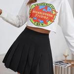 Cintura alta sólido plissado mini saia para as mulheres verão primavera coreano estilo preppy moda bonito a-line saias y2k skort roupas