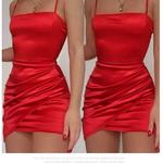 Saia curta plissada feminina, vestido monocromático, alça pendurada, europeu e americano, venda quente, nova amazona, verão, 2022