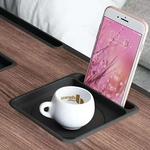 Ajustável Dobrável Laptop Desk, Mesa Bandeja Mesa, Altura e Aumento, Home Breakfast Bed, 60cm