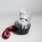 Impermeável LED Barco Luz de Navegação, Luz de Âncora Marinha, Luz de Sinal de Vela, Branco Puro, 12-24V, Dobre, Iate
