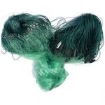 Rede de pesca dobrável de nylon com 3 camadas de comprimento de 1,5 m a 3m, comprimento 90m, 25mm-60mm, malha para peixes, verde