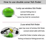 Sonar-novo smartphone com sensor, frete grátis, bluetooth, inteligente, localizador de peixes, android, ios, pesca visual