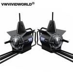 VWVIVIDWORLD-Câmera de Pesca Subaquática, Fish Finder, IPS Display LCD, Longa Resistência, Visão Noturna, 220 ° HD, UHD, 5,0 ", 4,3"