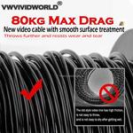 VWVIVIDWORLD-Câmera de Pesca Subaquática, Fish Finder, IPS Display LCD, Longa Resistência, Visão Noturna, 220 ° HD, UHD, 5,0 ", 4,3"