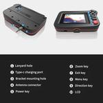 Portátil 3.5in tela colorida profissional subaquático mais profundo localizador de peixes barco sonar de pesca