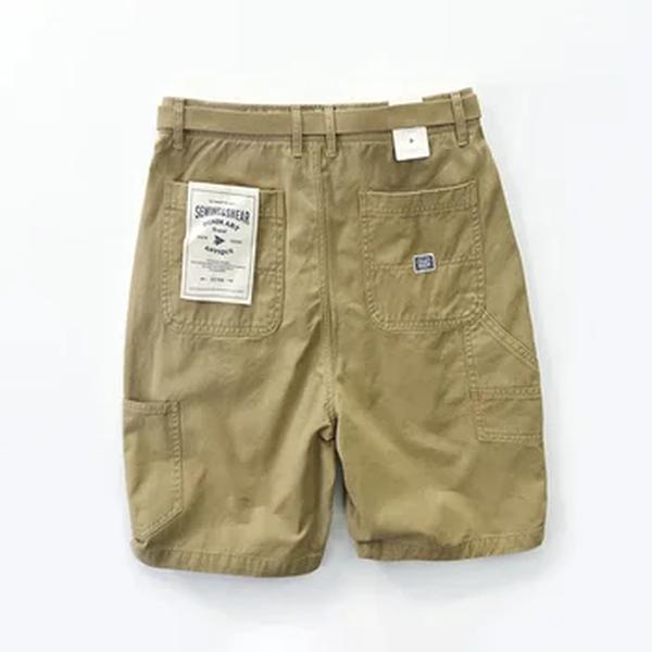 Shorts masculinos soltos, 100% algodão, casual streetwear de praia, calças grandes, roupas novas, verão, AZT120, 2022