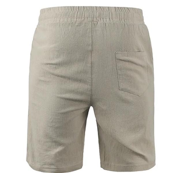 KB-Shorts masculinos de algodão de linho, calças masculinas de verão, respirável cor sólida, Streetwear Fitness, S-4XL, Novo, 2022