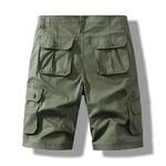 Calções de algodão para homens, calças táticas, calças esportivas casuais, streetwear para caminhada e pesca