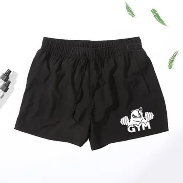 Calções Esportivos Masculinos de Secagem Rápida, Calça Badminton, Roupa Esportiva de Ginástica, Respirável, Casual, Fino, Verão, M-3XL