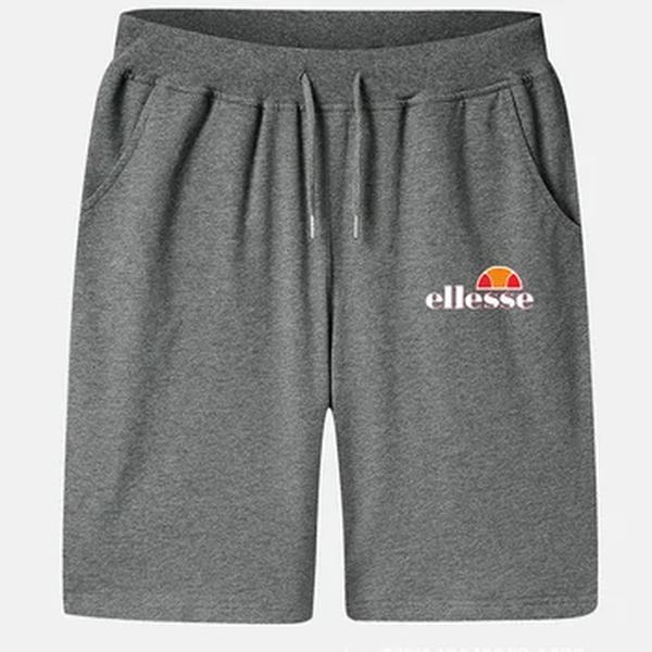 Shorts de poliéster monocromático masculino, confortável shorts de praia esportiva, respirável, monocromático, impressão de letras, casual, macio, moda, verão, novo