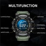 SMAEL-relógios digitais resistentes a choques para homens, grande mostrador, luz traseira brilhante, relógio de pulso esportivo, 8082, novo