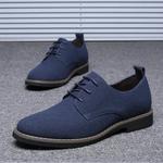 Oxfords-mocassins de couro para homens, sapatilhas clássicas, sapatos derby, tênis casual, marca de luxo, nova