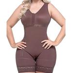 Side Zipper Body Shaper para mulheres, Faja Bodysuit, top espartilho, Bustier, cintas colombianas originais, pós-parto Slim Shapewear, roupa interior feminina