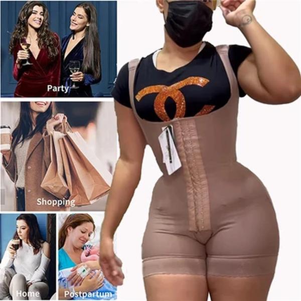 Reparo pós-parto espartilho de alta compressão para mulheres controle de barriga instrutor de cintura, bodysuit shaper