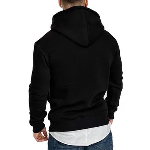 FGKKS-Hoodies de manga comprida masculino, moletom casual para menino, blusa superior masculina, monocromática, moda, primavera, outono, 2023