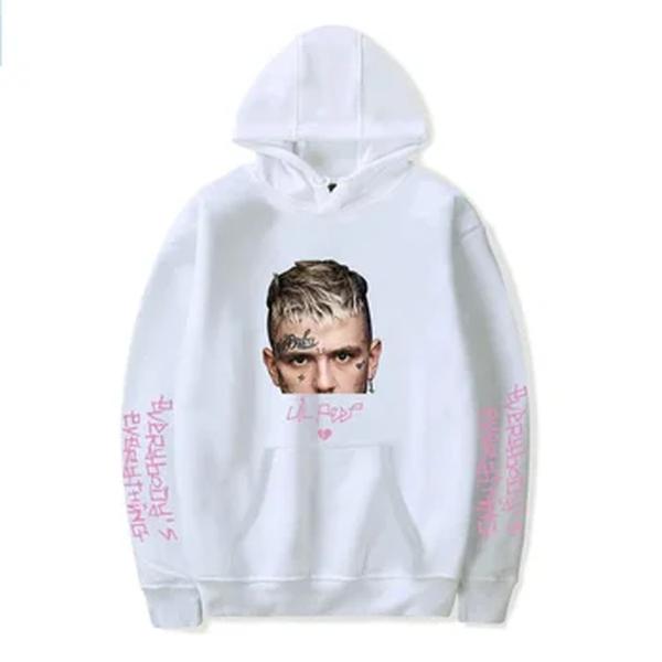 Hoodie Lil Peep feminino e masculino, moletom Hip Hop, vintage, outono, com capuz unissex, moda Harajuku Street