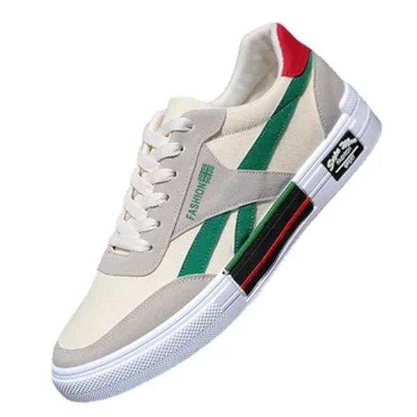 Sapatos de lona casuais para homens, tênis de grife respiráveis, sapatos vulcanizados, calçados de malha leve, calçados esportivos de marca