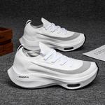 Tênis de corrida respirável masculino, tênis esportivo ao ar livre, tênis leve, calçado de treinamento atlético confortável, novo 2023