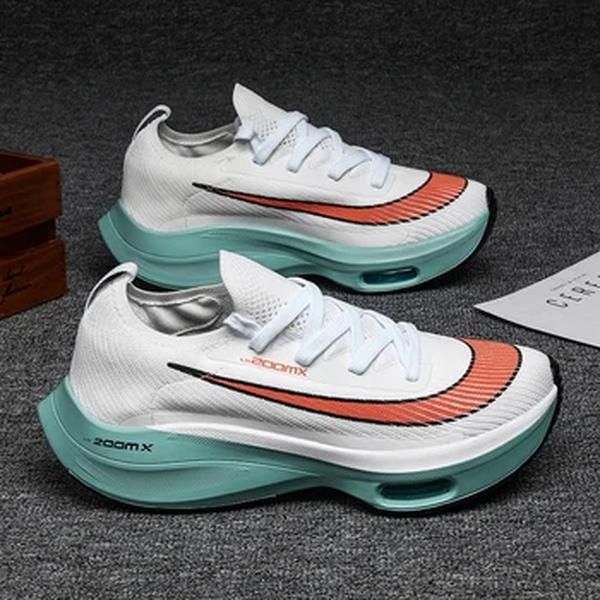 Tênis de corrida respirável masculino, tênis esportivo ao ar livre, tênis leve, calçado de treinamento atlético confortável, novo 2023