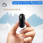 Mini Vídeo e Áudio Gravador de Voz, Espia Câmera Pequena, 720P BodyCam, Dashcam, 8GB-128GB, Sport DV, Micro Filmadora, Redução de Ruído